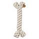 M-Pets (М-Петс) Coto White Bone - Іграшка-мотузка Біла кістка для собак, Білий, 30 см