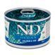 Farmina (Фарміна) N&D Ocean Salmon & Cod Adult Mini &ndash; Беззерновий консервований корм з лососем та тріскою для дорослих собак дрібних порід, 140 г