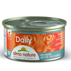 Almo Nature (Альмо Натюр) Daily Menu Cat - Консервированный корм "Мусс с осетром" для кошек 85 г