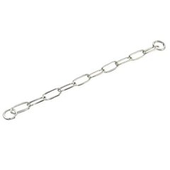 Sprenger (Шпренгер) Long Link - Ошейник-цепь для собак, широкое звено, хромированная сталь 4 мм / 63 см