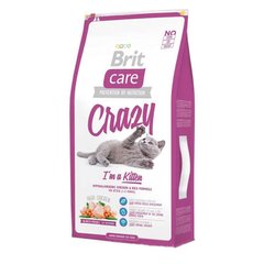 Brit Care (Бріт Кеа) Crazy - Сухий корм з куркою та рисом для кошенят 400 г