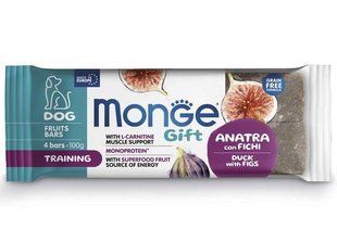 Monge (Монж) Gift Dog Training Duck with Figs - Ласощі Батончики з качкою та інжиром для собак, 100 г / 4 шт.