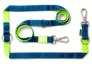 Max&Molly (Макс энд Молли) Multi-Function Leash Matrix - Поводок многофункциональный Lime Green зеленого цвета, S