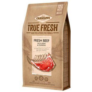 Carnilove (Карнилав) True Fresh Beef - Сухой корм с говядиной для взрослых собак, 1.4 кг