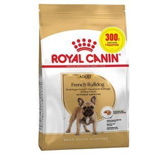 Royal Canin (Роял Канин) French Bulldog 26 Adult - Сухой корм для взрослых Французских Бульдогов, 1,2 кг + 300 г