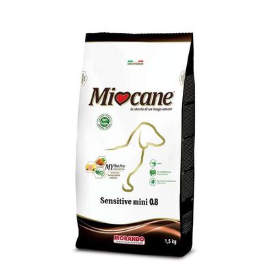 Morando (Морандо) Miocane Sensitive Mini 0.8 - Корм сухой с лососем для взрослых собак малых пород с чувствительным пищеварением 20 кг