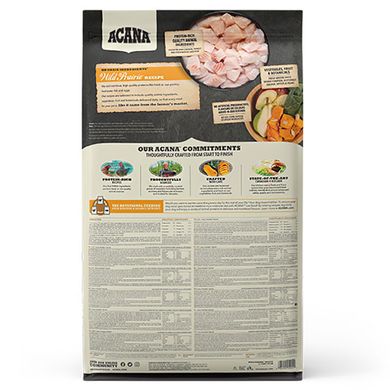 Acana (Акана) Wild Prairie Recipe – Сухой корм с мясом цыплят и индейки для собак всех пород на всех стадиях жизни 340 г