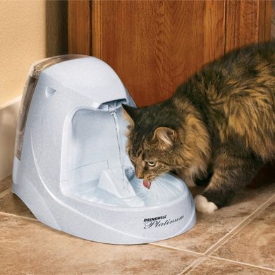 PetSafe (ПетСейф) Drinkwell Platinum Pet Fountain - Автоматичний фонтанчик - поїлка для собак 5 л