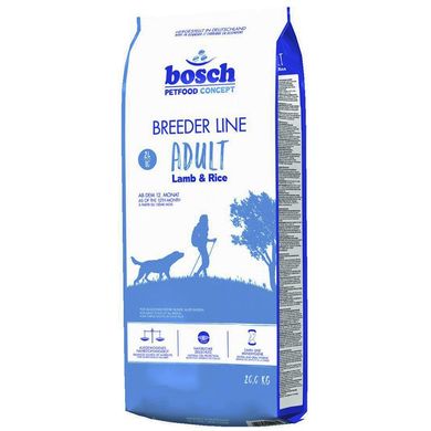 Bosch (Бош) Breeder Line Lamb & Rice - Сухой премиум корм с домашней птицей для взрослых собак средних и крупных пород 20 кг