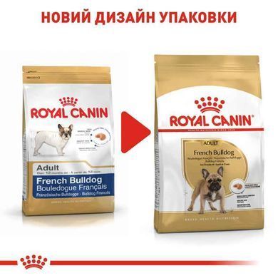 Royal Canin (Роял Канин) French Bulldog 26 Adult - Сухой корм для взрослых Французских Бульдогов, 1,2 кг + 300 г