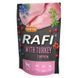 Rafi (Рафи) Dog with Turkey - Влажный корм с индейкой для взрослых собак, 500 г
