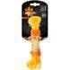 M-Pets (М-Петс) Carnivore Stick Bone - Игрушка Кость-палка с ароматом бекона для собак, Оранжевый, 17,8x4,9х4 см
