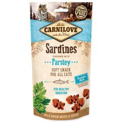 Carnilove (Карнілав) Cat Semi Moist Snack - Ласощі c сардиною і петрушкою для котів і кішок 50 г