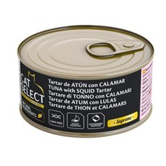 Cat Select (Кэт Селект) Tuna with Squid – Влажный корм с тунцом и кальмаром для котов 70 г