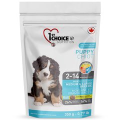 1st Choice (Фест Чойс) Puppy Medium & Large Breeds - Сухой корм с курицей для щенков средних и крупных пород 350 г