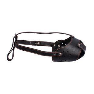 Collar (Коллар) Намордник твердий (бультер'єр) 8х33 см Чорний