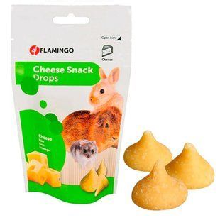 Karlie-Flamingo (Карли-Фламинго) Drops Cheese - Лакомство для грызунов дропсы с сыром 75 г