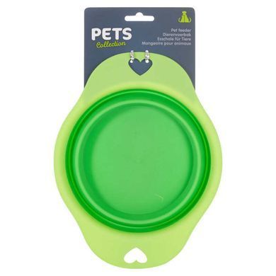 Koopman (Купмен) Dogs Collection Collapsible Bowl - Миска складная силиконовая для собак с двумя ручками 350 мл Цвета в ассортименте