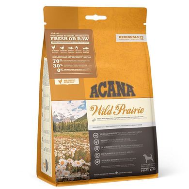 Acana (Акана) Wild Prairie Recipe – Сухий корм з м'ясом курчат і індички для собак всіх порід на всіх стадіях життя 6 кг