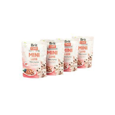 Brit Care (Бріт Кеа) Mini Box  - Вологий корм для цуценят 3+1 3+1 4*85 г