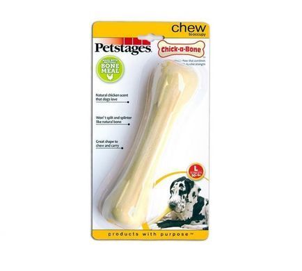 Petstages (Петстейджес) Chick-a-Bone - Игрушка для собак косточка Чик-А-Бон, L
