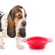 Koopman (Купмен) Dogs Collection Collapsible Bowl - Миска складная силиконовая для собак с двумя ручками 350 мл Цвета в ассортименте