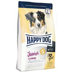 Happy Dog (Хеппи Дог) Junior Grainfree - Сухой беззерновой корм с картофелем и домашней птицей для молодых собак с чувствительным пищеварением 1 кг