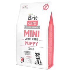 Brit Care (Брит Кеа) Mini Grain Free Puppy - Сухой беззерновой корм с ягнёном для щенков миниатюрных пород 400 г