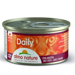 Almo Nature (Альмо Натюр) Daily Menu Cat - Консервированный корм "Мусс с уткой" для кошек 85 г