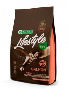 Nature's Protection (Нейчерз Протекшн) Lifestyle Grain Free Salmon Kitten &ndash; Сухой беззерновой корм с лососем для котят, 1,5 кг