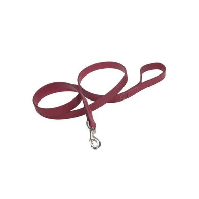 Coastal (Костал) Circle-T Oak Tanned Leather Lead - Повідець шкіряний для собак 1,6x180 см Чорний