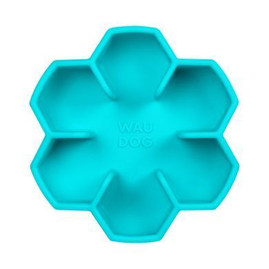 WAUDOG (Ваудог) Silicone &ndash; Миска для медленного питания, M голубая