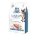 Brit Care (Брит Кеа) Grain-Free Large cats - Сухой беззерновой корм с курицей и уткой для взрослых кошек крупных пород, 400 г