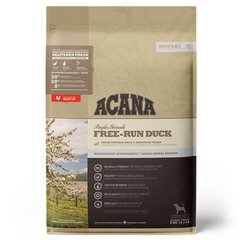 Acana (Акана) Free-Run Duck - Сухой корм с уткой для собак всех пород на всех стадиях жизни с чувствительным пищеварением 11,4 кг