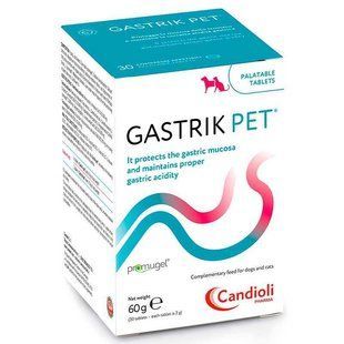 Candioli (Кандіолі) Gastrik Pet - Таблетки-гастропротектор Гастрик Пет для собак та котів 30 таб.