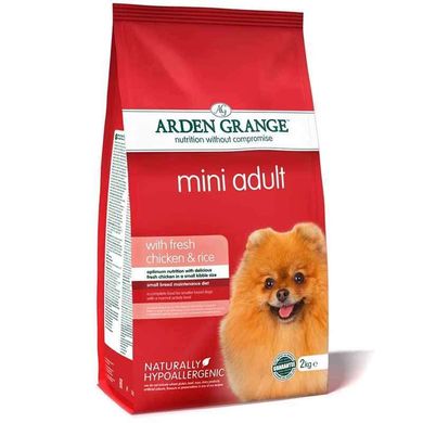 Arden Grange (Арден Грандж) Mini Adult Dog Chicken & Rice - Сухий корм з куркою для собак 2 кг