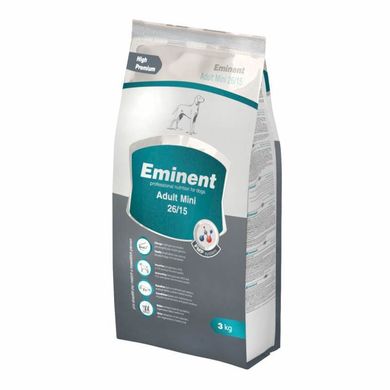 Eminent (Эминент) Adult Mini 26/15 - Полнорационный корм с курицей для взрослых собак мелких и миниатюрных пород 3 кг