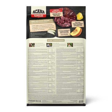 Acana (Акана) Free-Run Duck - Сухий корм з качкою для собак всіх порід на всіх стадіях життя з чутливим травленням, 340 г