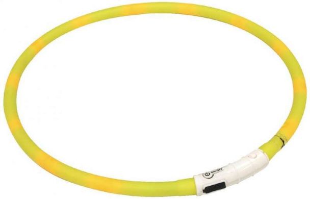 Croci (Крочи) USB Flash Light Band - Нашийник, що світиться для собак 40 см Червоний