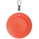 Dexas (Дексас) Off-Leash Frisbee Flyer - Игрушка-тарелка с карабином для собак ⌀ 22 см Оранжевый