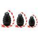 SodaPup (Сода Пап) Usa-K9 Grenade Reward Toy &ndash; Жевательная игрушка-диспенсер для лакомств Граната с канатом из суперпрочного материала для собак, Синий, M