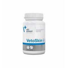 VetExpert (ВетЭксперт) VetoSkin - Пищевая добавка для здоровья кожи и шерсти кошек и собак 60 шт./уп.