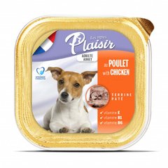 Plaisir (Плєзір) Adult Dog Chicken Terrine - Повнораціонний вологий корм з куркою для дорослих собак (террін) 150 г