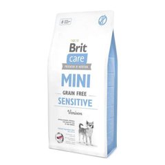 Brit Care (Брит Кеа) Mini Grain Free Sensitive - Сухой корм для собак миниатюрных пород с чувствительным пищеварением 400 г
