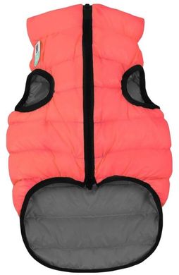 WAUDOG (Ваудог) AiryVest - Двусторонняя курточка для собак (коралловая/серая) XS30 (27-30 см)