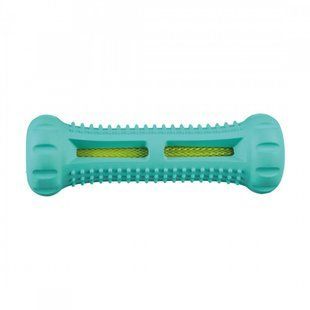 Trixie (Трикси) DentaFun &ndash; Игрушка Косточка резиновая с зубной ниткой для собак 14 см