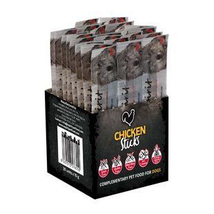 Alpha Spirit (Альфа Спирит) Sticks Chicken - Полувлажное лакомство для собак (палочки с курицей), 300 г