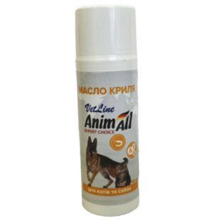 AnimAll VetLine (ЕнімАлл ВетЛайн) Масло криля для котів і собак 100 мл