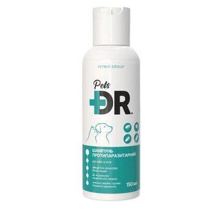 Vetbio (Ветбіо) Dr.Pets - Протипаразитарний шампунь для котів та собак 150 мл