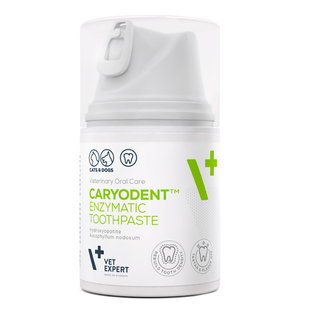 VetExpert (ВетЭксперт) Caryodent Enzymatic Toothpaste - Энзимная зубная паста для собак и кошек (КериоДент), 50 мл